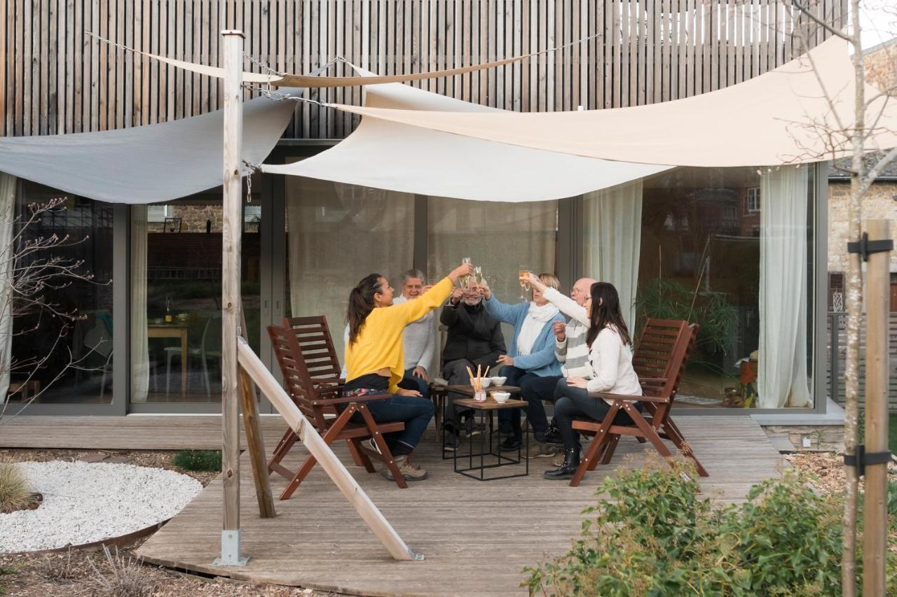 Maison D'Hotes "La Source Paisible Profondeville Bagian luar foto